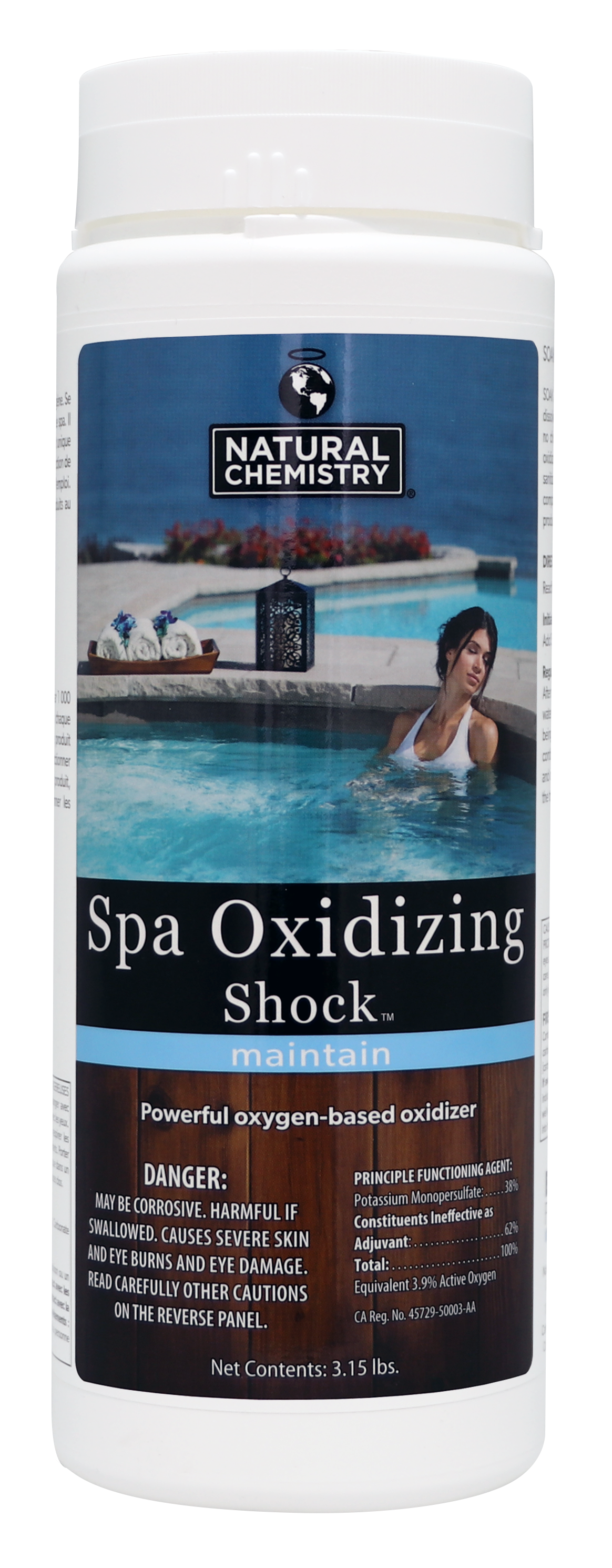 Spa Oxidizing Shock 3-15 lb X 12 - GLOBAL POOL PRODUCTS